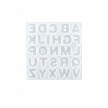 Pendant Moulds Keychain Molds Clay Moulds Letters Shaped Keychain Decorations