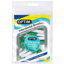 Icon Optim Standard Green Interdental Brushes Pack Of 25 Plus 5 Free