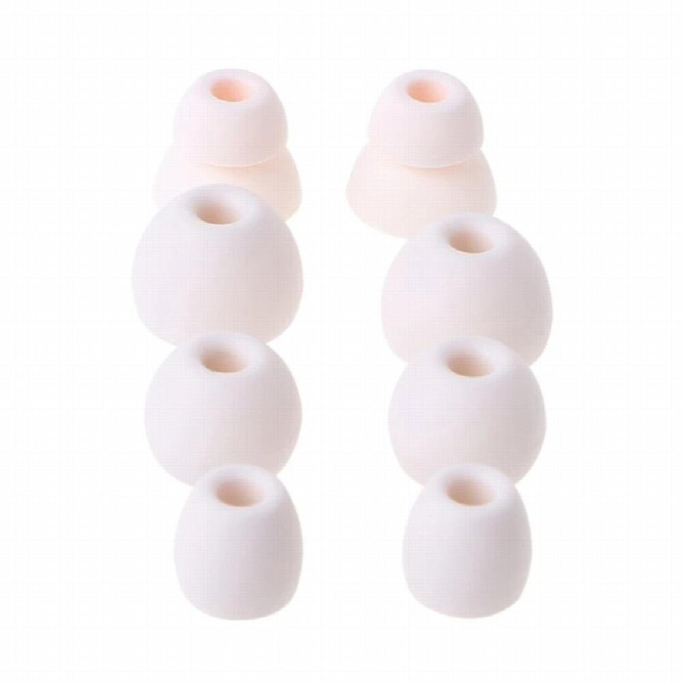 4 Pairs Replacement Silicone Earbuds Headset Wired Earbuds Replacement Eargel Headphnoe For -Powerbeats Pro Earphones 885667935502