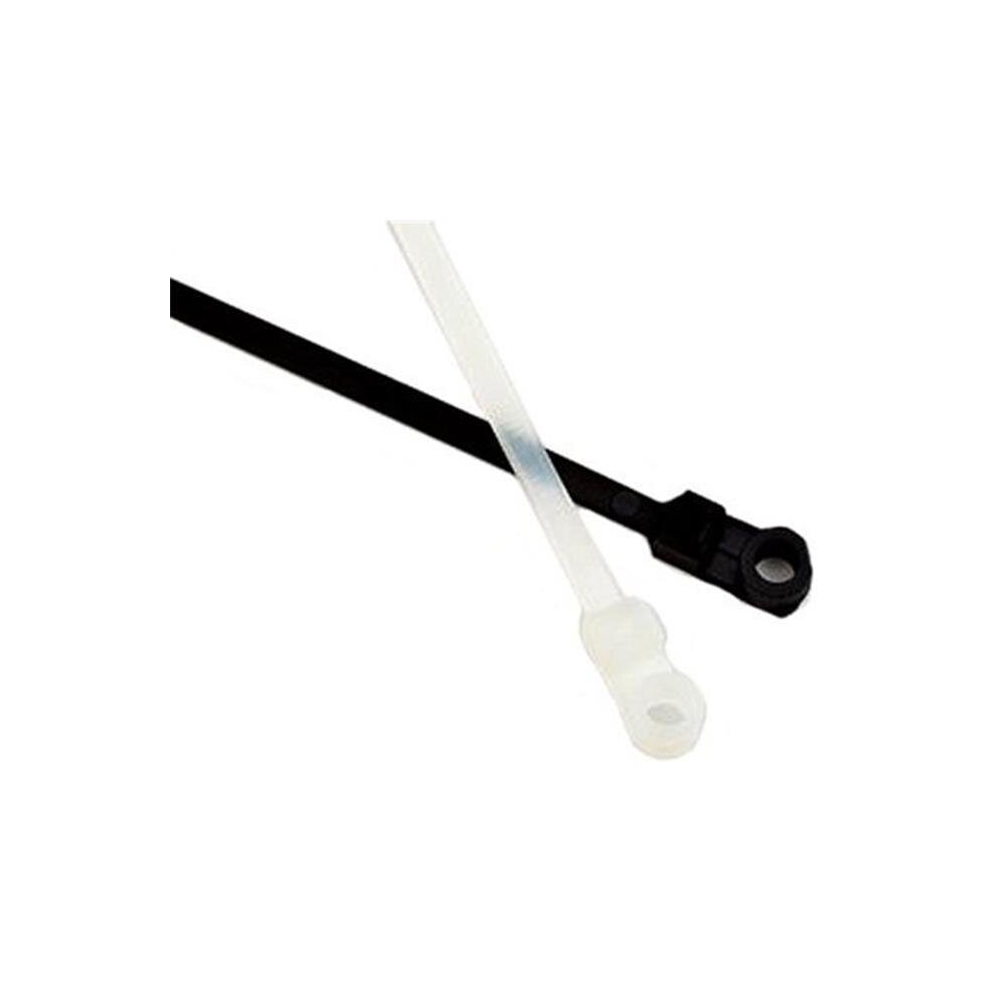 4.75 In. 50 Lbs Mini Cable Tie, Black - Bag Of 100 742431206421