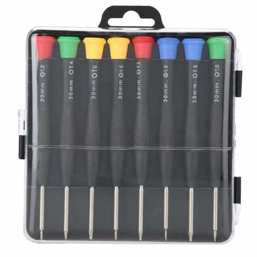 8Pcs Precision Screwdriver Set Multifunctional Opening Repair Tool Electronic Watch Jewelry Eyeglasses Phones Pc Repair Tool 885667943156