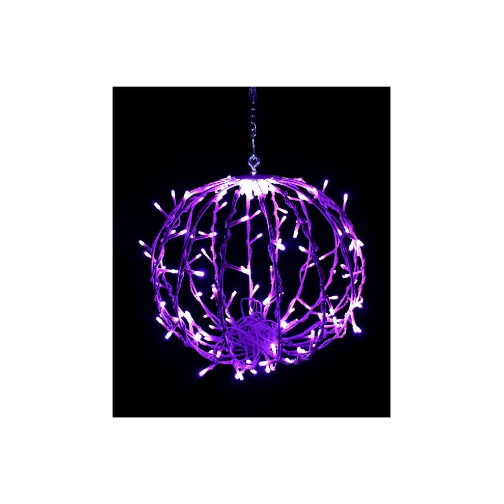 12 in. LED Sphere Lights, Purple - 120 Count-image-OPC-PCT5XMW-NEW