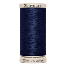 Gutermann Fine Waxed Sewing Thread 5322 - 200 Metres - each