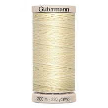 Gutermann Fine Waxed Sewing Thread 919 - 200 Metres - each