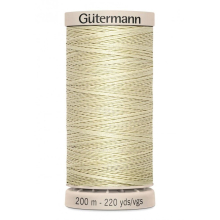 Gutermann Fine Waxed Sewing Thread 829 - 200 Metres - each