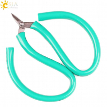 CSJA DIY Jewelry Hand Tool Cutting Functions Cable Cutters Snip Male Female Jewellery Retail Plastic Handle E190