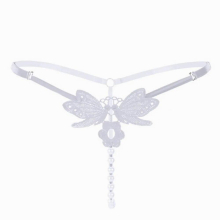 Adult Women Crotch Flirt Briefs Erotic Fetish Bdsm Game Clit Bead Vagina Stimulator Sexy Tools Jewelry Tool