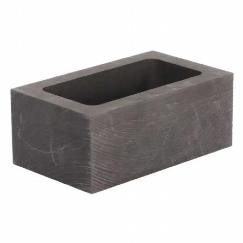 Graphite Ingot Bar Mold 12ml High Efficiency Rectangular Graphite Casting Ingot Mold for for Zinc for Brass