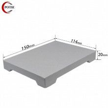 Melting Tools Quartz Welding Brick Quadrangular Hexagonal Soldering Refractory Plate For Holding Ceramic Bowl / Crucible