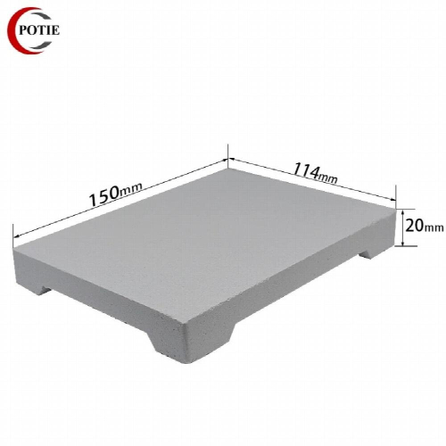 Melting Tools Quartz Welding Brick Quadrangular Hexagonal Soldering Refractory Plate For Holding Ceramic Bowl / Crucible