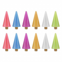 12Pieces Replacement Head Tips Nail Rhinestones Picker for Nail Dotting Pen to Pick Up Nail Gem Jewelry,Replacement Head