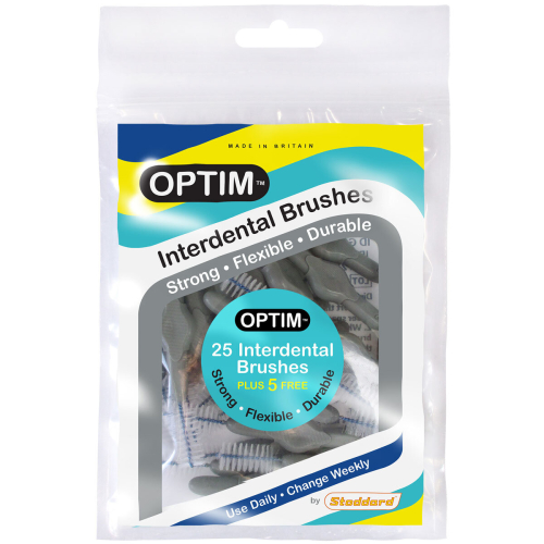 Icon Optim Standard Interdental Grey  Brushes Pack Of 25 Plus 5 Free