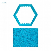 Honeycomb Jigsaw UV Crystal Epoxy Resin Mold Children Puzzle Toys Silicone Mould