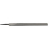 Handleless Steel Middle tooth double-sided Work Sanding Flat file 2