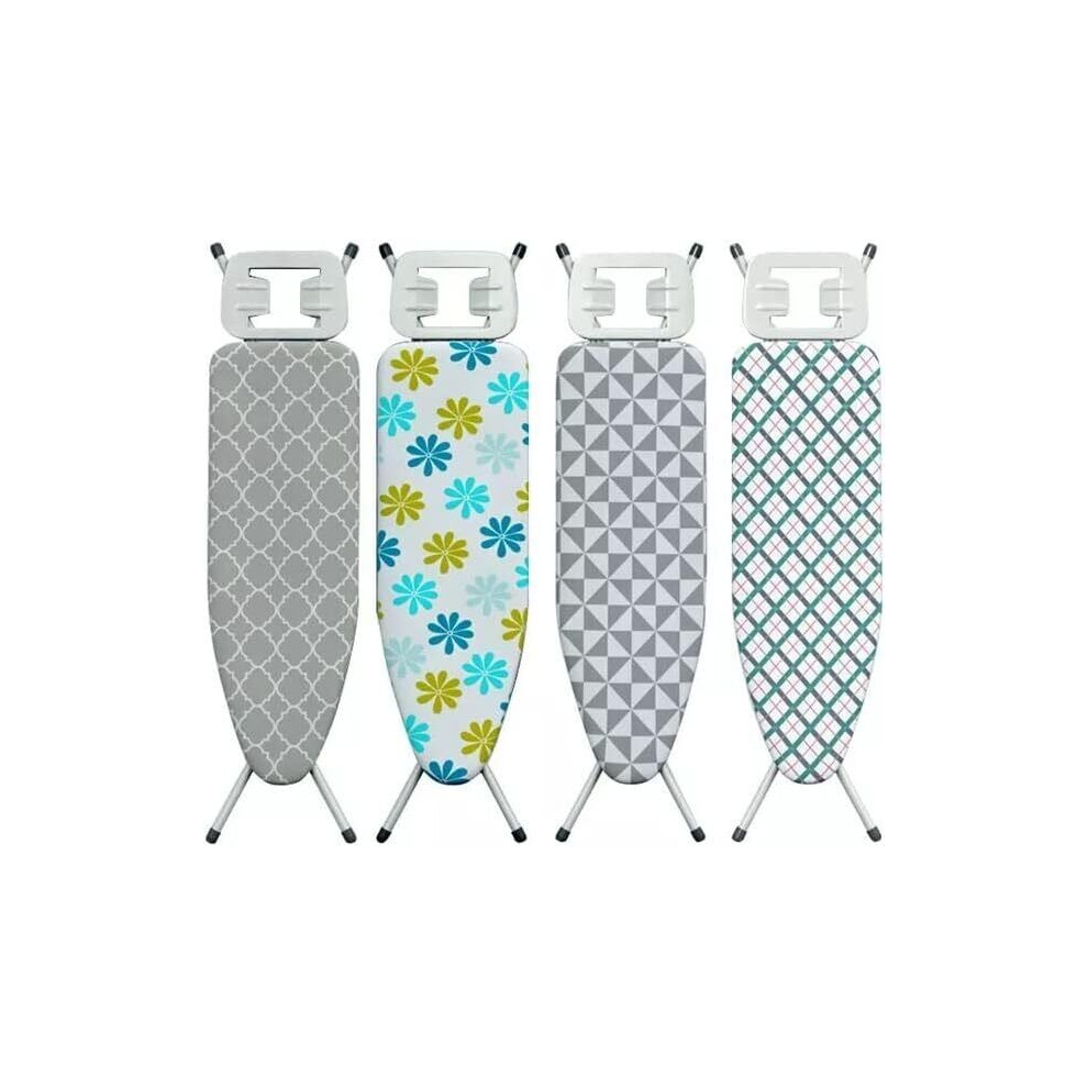 (122 x 38 Cm (Free Standing)) Clothes Iron Board Table Top Small Folding Home Shop Laundry Freestanding Large