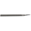 Handleless Steel Middle tooth double-sided Work Sanding Flat file 4