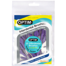 Icon Optim Standard Purple Interdental Brushes Pack Of 25 Plus 5 Free