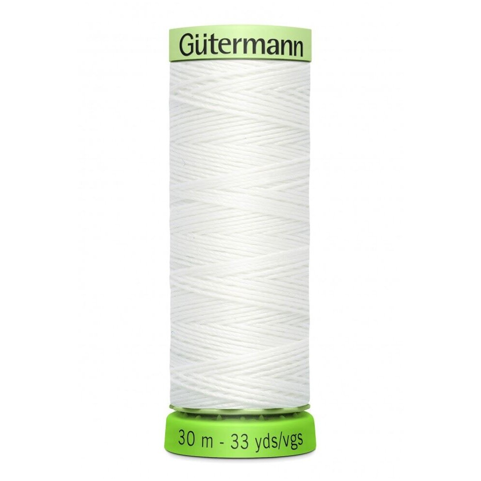 Gütermann Gutermann Recycled Eco Top Stitch Thread 800 - 30 Metres - Each White