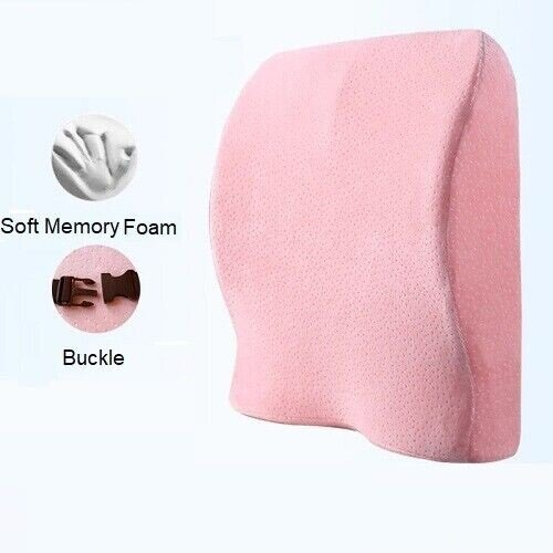 Memory Foam Seat Cushion Pillow Orthopedic Back Support Office Chair 2