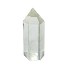 Healing Stone Wand of clear Quartz crystal Pointed Faceted Prism Bar for Reiki chakra Meditation Therapy Deco