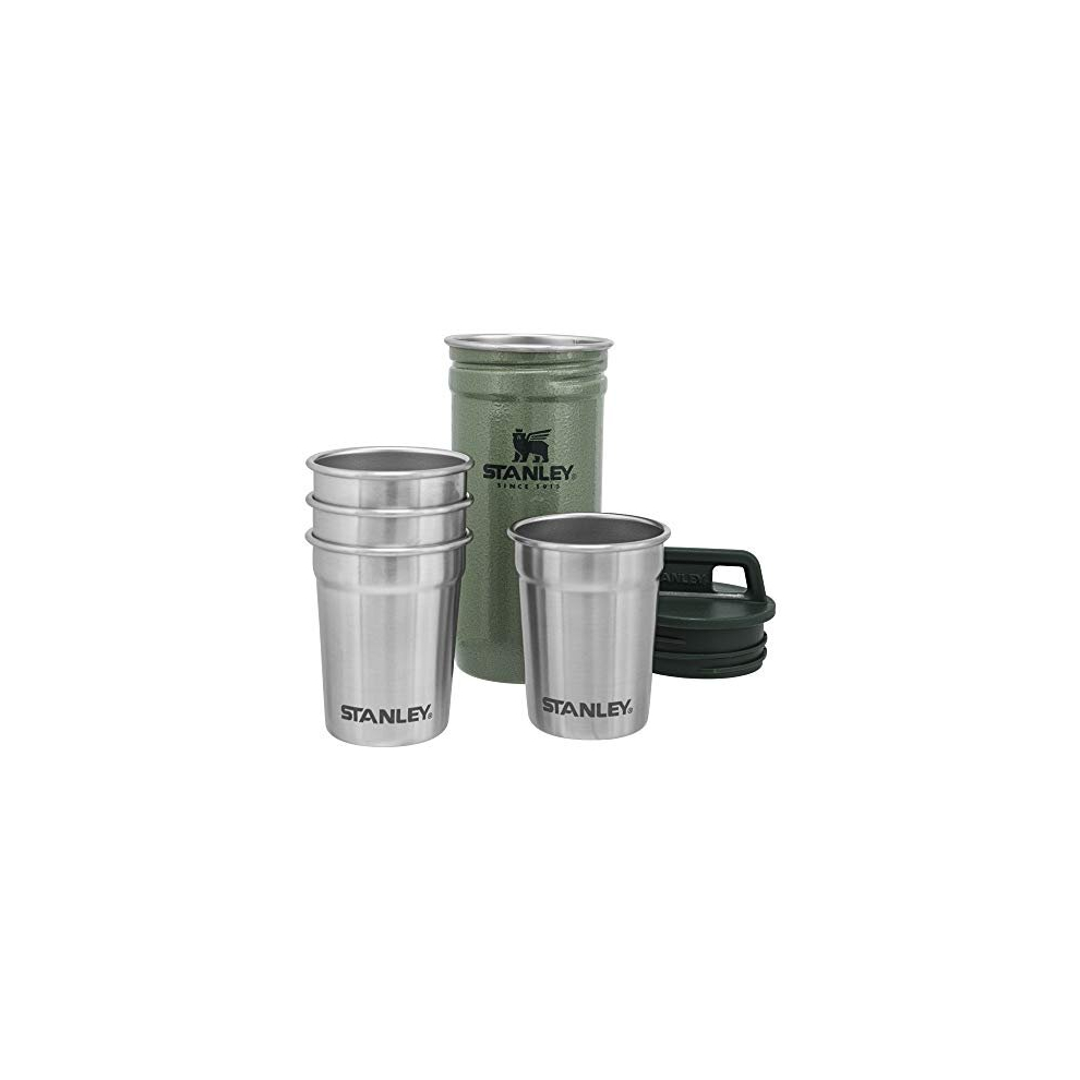 Stanley 10-01705-033 The Nesting Shot glass Set Hammertone green Set of 4-2OZ59mL