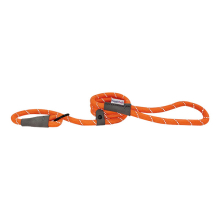 (Orange, 113 x 1.0 cm) HugglePets Reflective Rope Slip Dog Lead