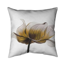 20 x 20 in. Yellow Anemone Flower-Double Sided Print Indoor Pillow