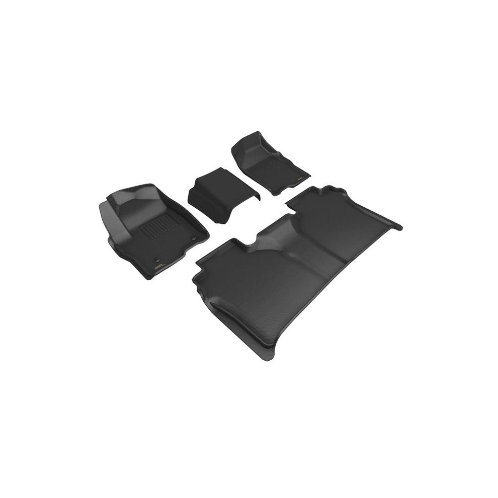 3D Maxpider L1ch09901509 Kagu R1 R2 Bench Seating For 2019-2023 Chevrolet Silverado Crew Cab Black 190204060815