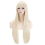 Akstore Parrucche 32 pollici Lunghe Lisce Anime Moda per Cosplay (Bionda) 3