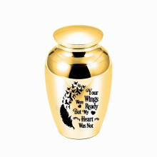 Lovely Elephant Small Keepsake Urns for Ash Mini Cremation Urns for Ashes Memorial Ashes Holder/Pet Lock Belt Gift Velvet Bag