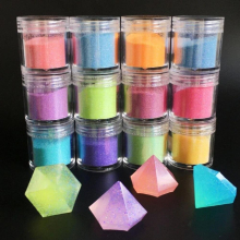 Unsinkable Suspension Galaxy Glitter Powder Diamond Starry Powder Ultra Fine Glitter Sequins Flakes for Resin Filling