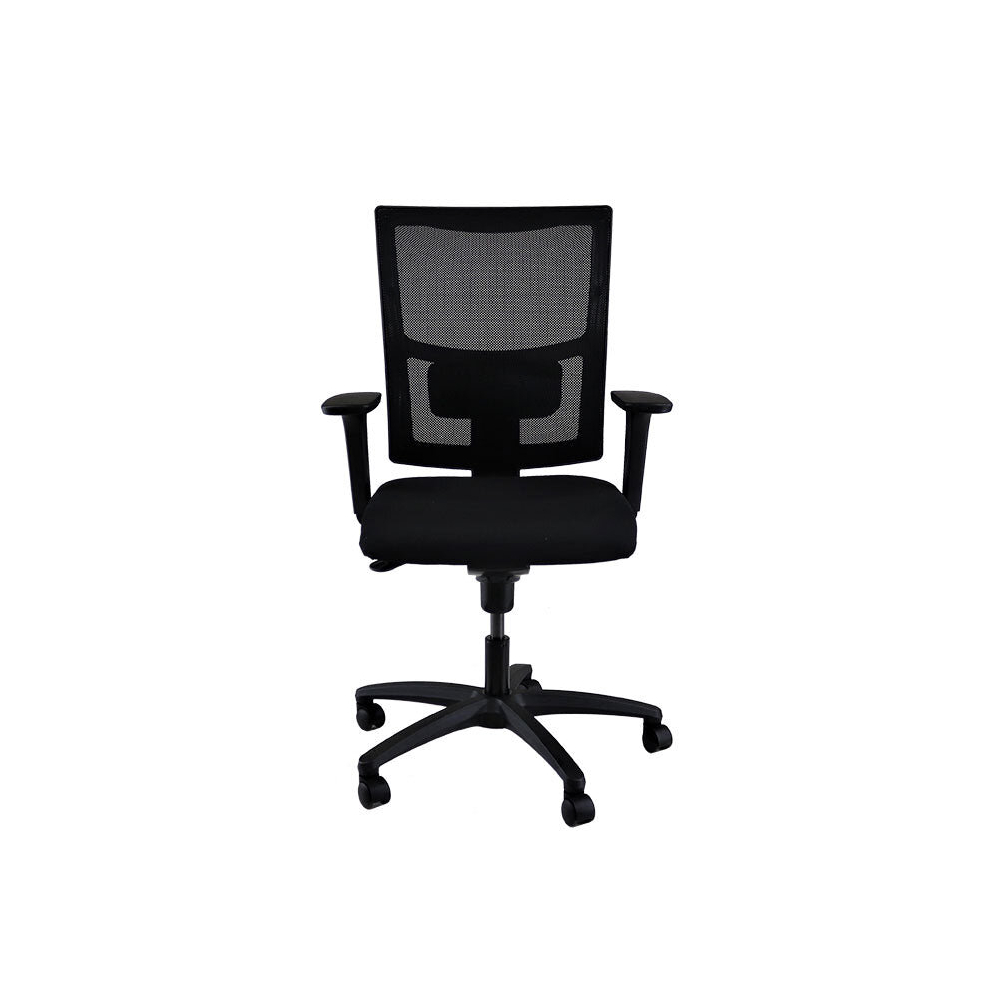 The Office Crowd: Ergo Task Chair in Black Fabric - Refurbished-image-OPC-PCT8VSM-NEW