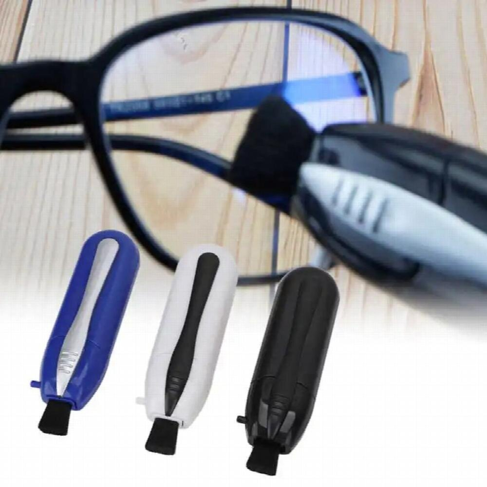 3Pcs Eyeglass Cleaner Brush Maintenance Sunglass Vision Care Professional Multifunctional Portable Glasses Cleaning Tool