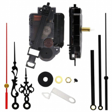 DIY Quartz Pendulum Clock Movement Mechanism With 2 Pairs Of Hands Wall Quartz Clock Repair Tool Parts Replacement