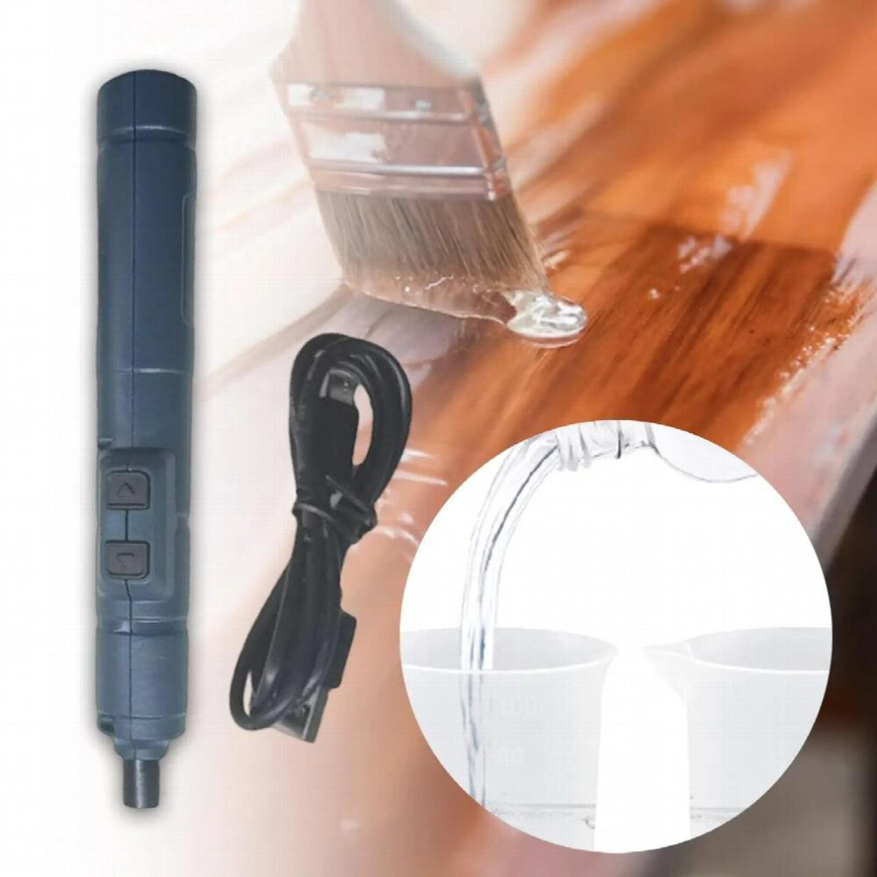 Portable Epoxy Resin Mixer Sturdy Slow Motor Resin Casting Durable Reusable Powerful Paint Mixer For Liquids Mixing Accessories 885667991669