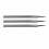 Handleless slab file, flat file, flat file, steel file, middle tooth double-sided flat file, plastic file, grinding file 2