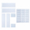 DIY Plaster Soap Casting Epoxy Mould Domino Tiles Casting Mold 1
