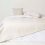 Homescapes (Cream) Diamond Quilted Velvet Throw 1