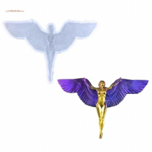 Silicone Wing Goddess Wall-mounted Valentines Mold DIY Ornaments Pendant