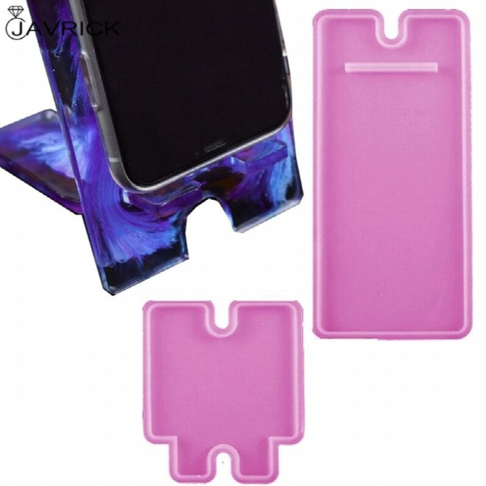 Mobile Phone Stand Silicone Resin Mold Phone Holder Epoxy Resin Moulds Craft Cell Phone Bracket Silicone Mold 885667984616