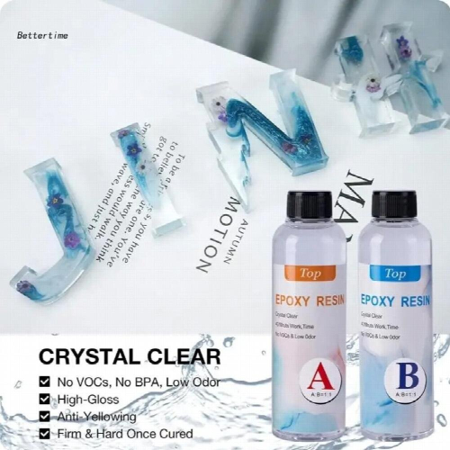 B36D Epoxy Resin Kit,Crystal Clear Epoxy Resin,Table Top Epoxy Resin for Coating 2