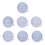 Letters Pattern Round Silicone Mold Drop Coaster Placemat Mold for Diy Craft 4