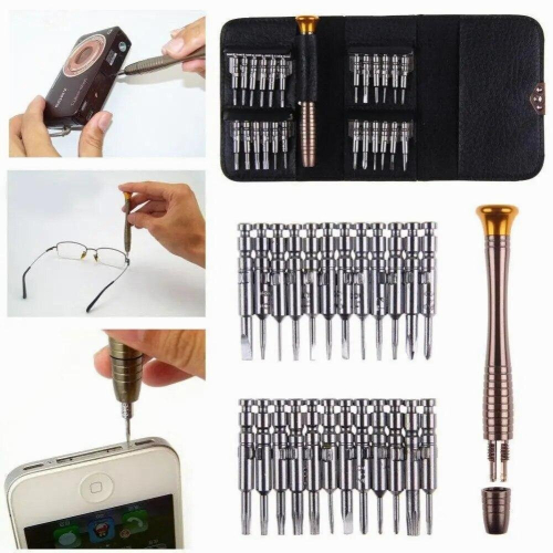 Mini Portable Convenient 24 Pieces with Bag Case Precision Screwdriver Tool Kit