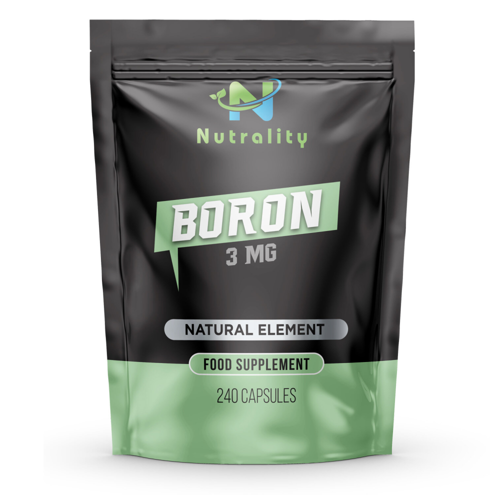 Nutrality Boron Supplement - 240 Vegan Capsules