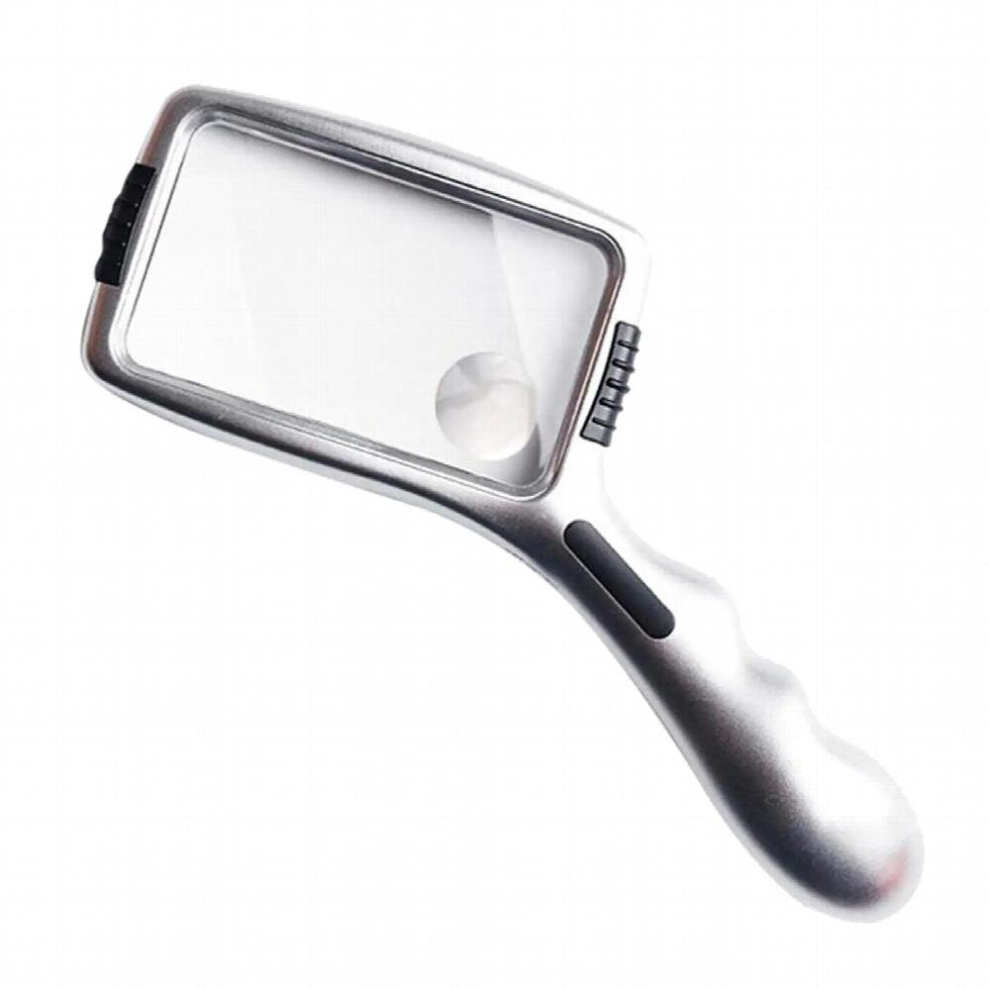 Lighted Magnifying Glass Anti- with 10x Beads for Observation