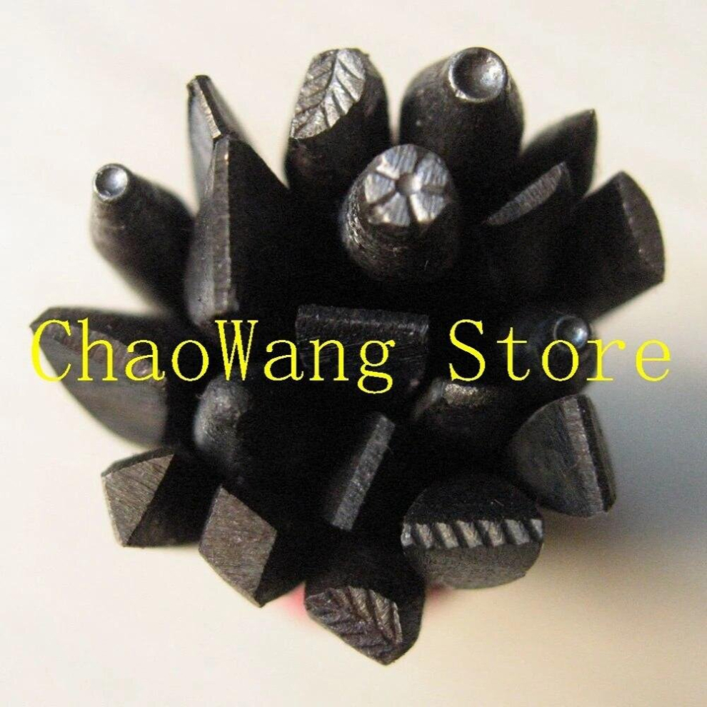 16Pcs 20Pcs Diy Tools Assorted Punches Steel Stamp Punch Set 885668002197