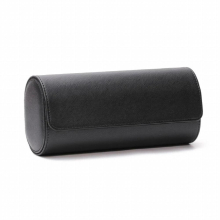 Watch Box high-Grade PU Leather Car Line Packaging Box Three Watches Portable Watch Snap Button Storage Box