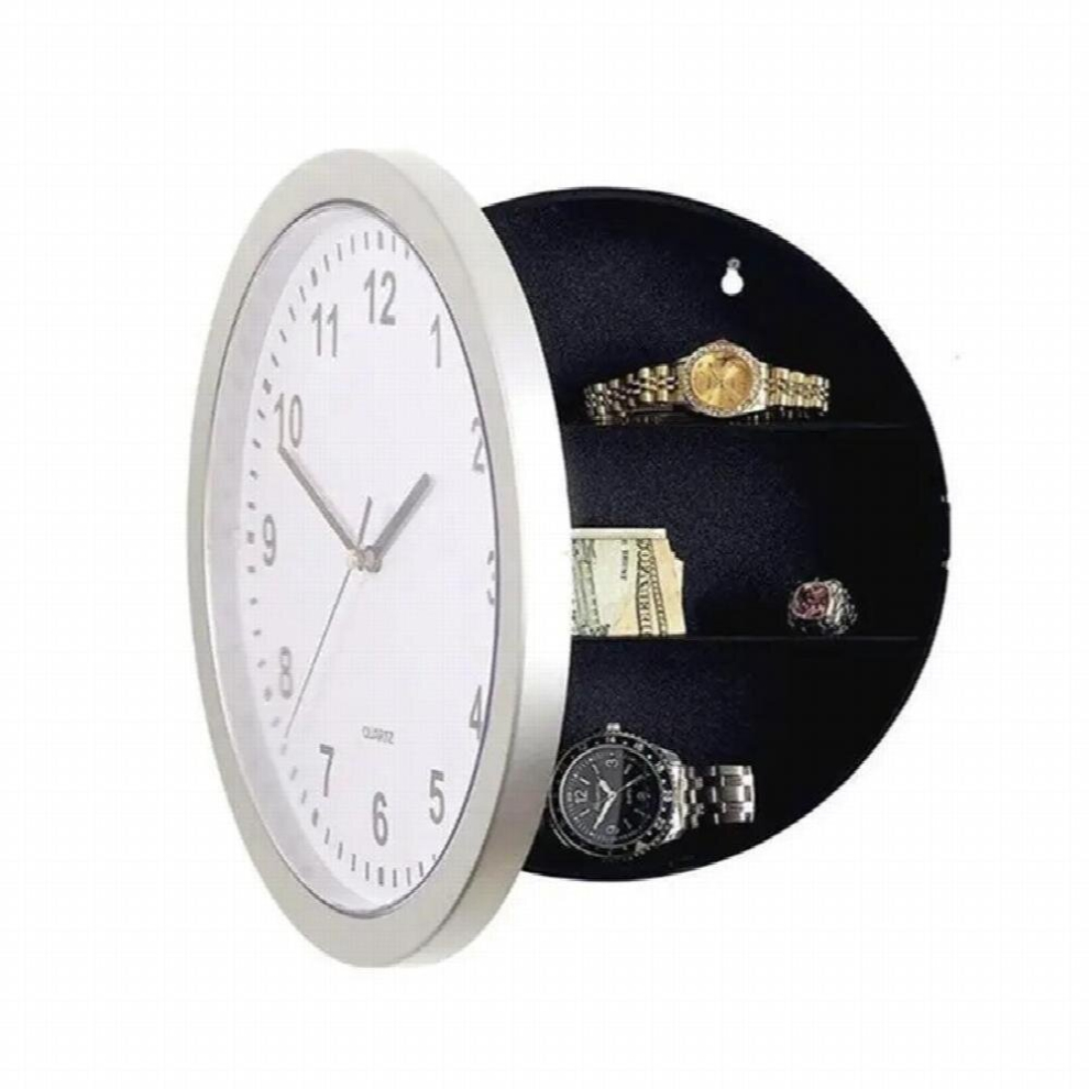 Wall Clock Hidden Safe,Clock Safe Secret Safes Hidden Safe Wall Clock For Secret Stash Money Cash Jewelry,Wall Clock 885668004672