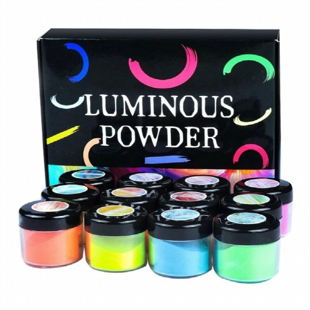 Epoxy Resin Luminous Powder Non-Toxic Safety Powder for Paint Nails-Art