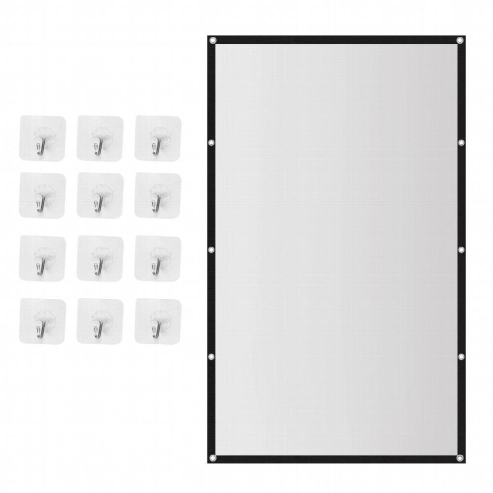 Portable Projector Screen Theater Outdoor Hd Foldable Anti- (120Inch) 885668004535